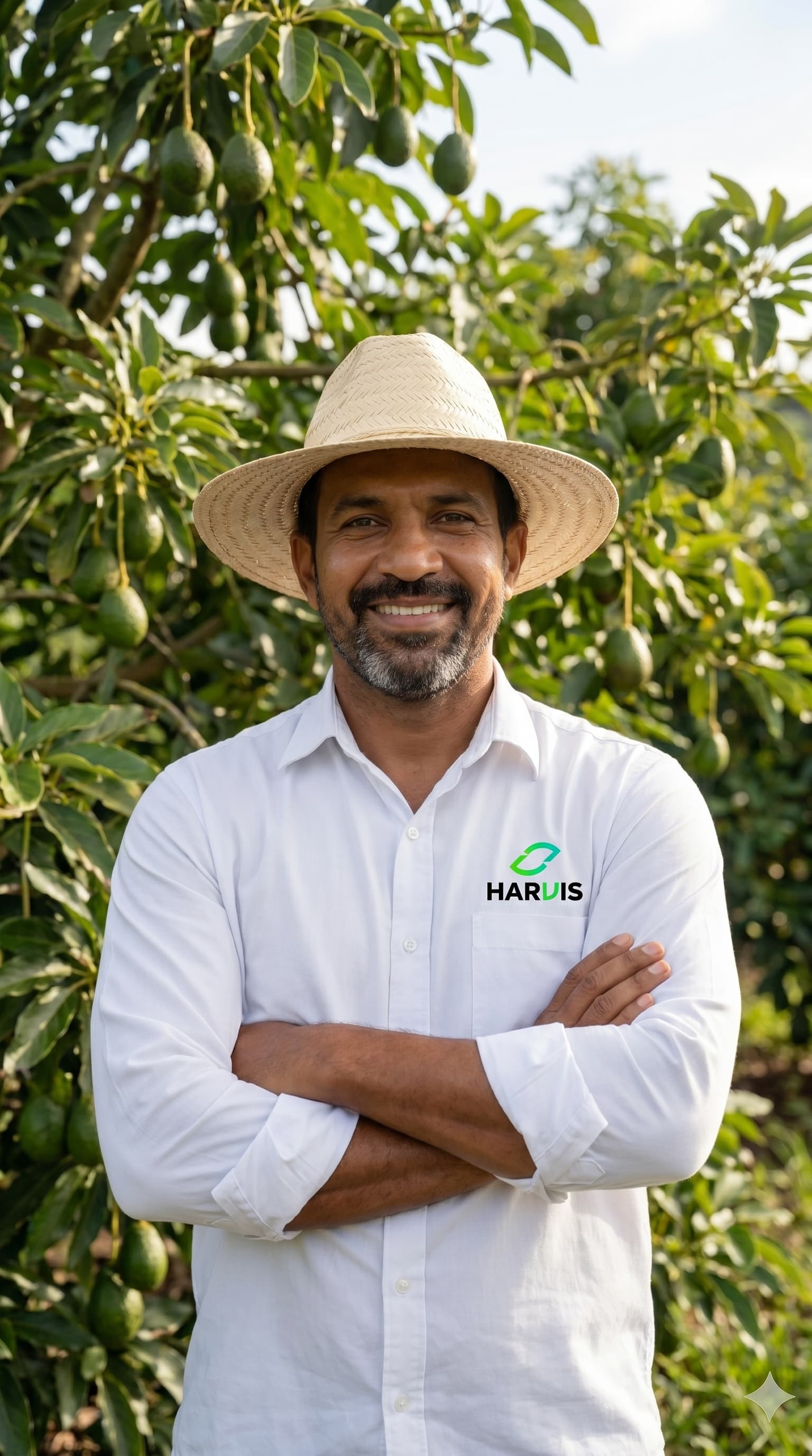 Harvis respondiendo una consulta agropecuaria en WhatsApp